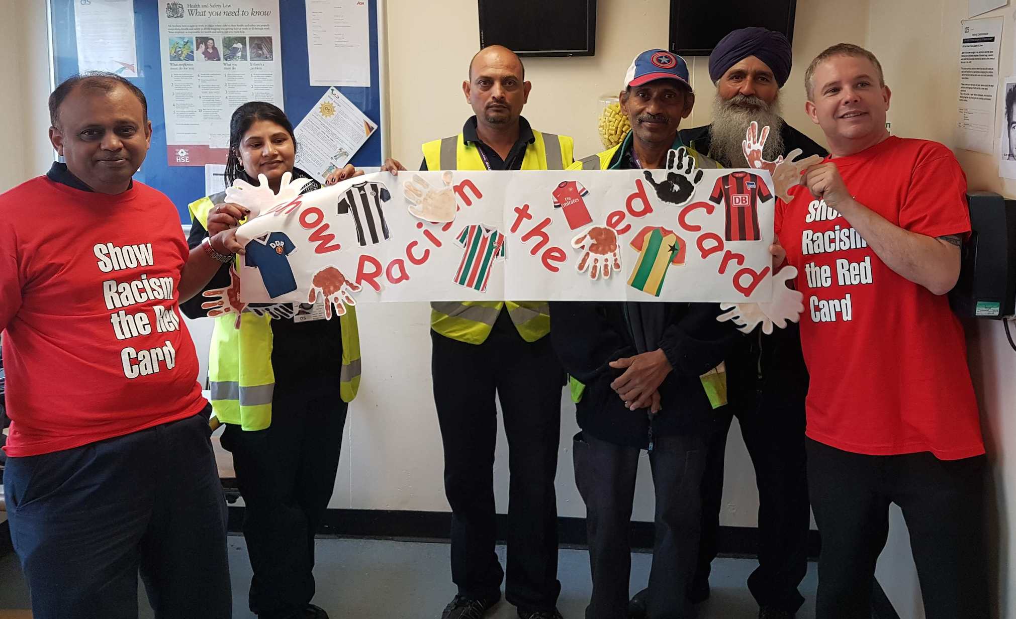 GMB Harrow hold Show Racism the Red Card event Wednesday 18 October